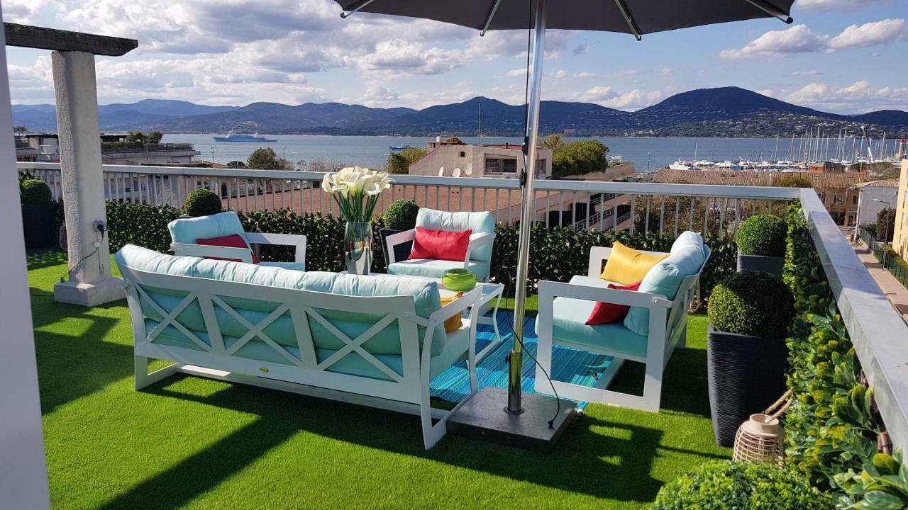 Апартаменты Saint Tropez Sea View Penthouse Экстерьер фото