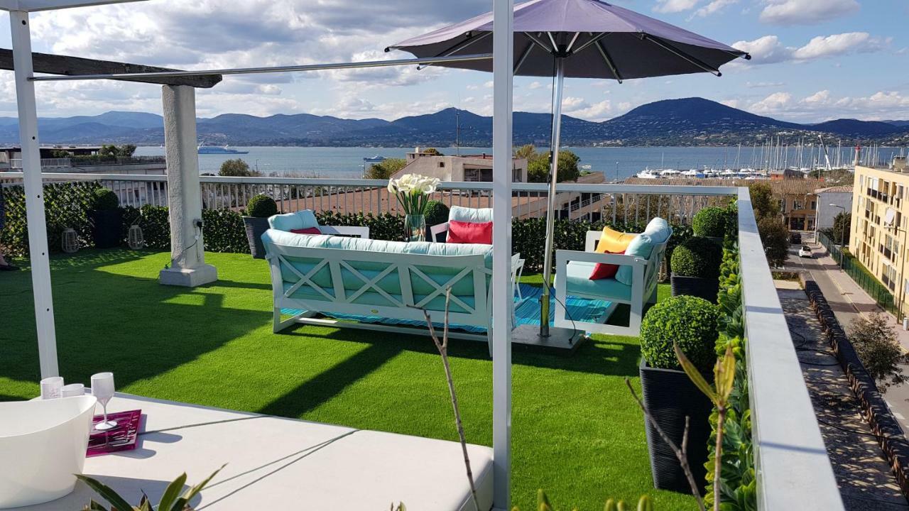 Апартаменты Saint Tropez Sea View Penthouse Экстерьер фото