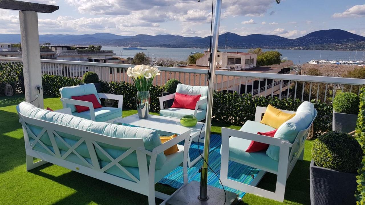 Апартаменты Saint Tropez Sea View Penthouse Экстерьер фото